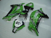 Kawasaki NINJA ZX10R 2011-2015 Injection ABS Fairing - Others - Black Green - MFS4083